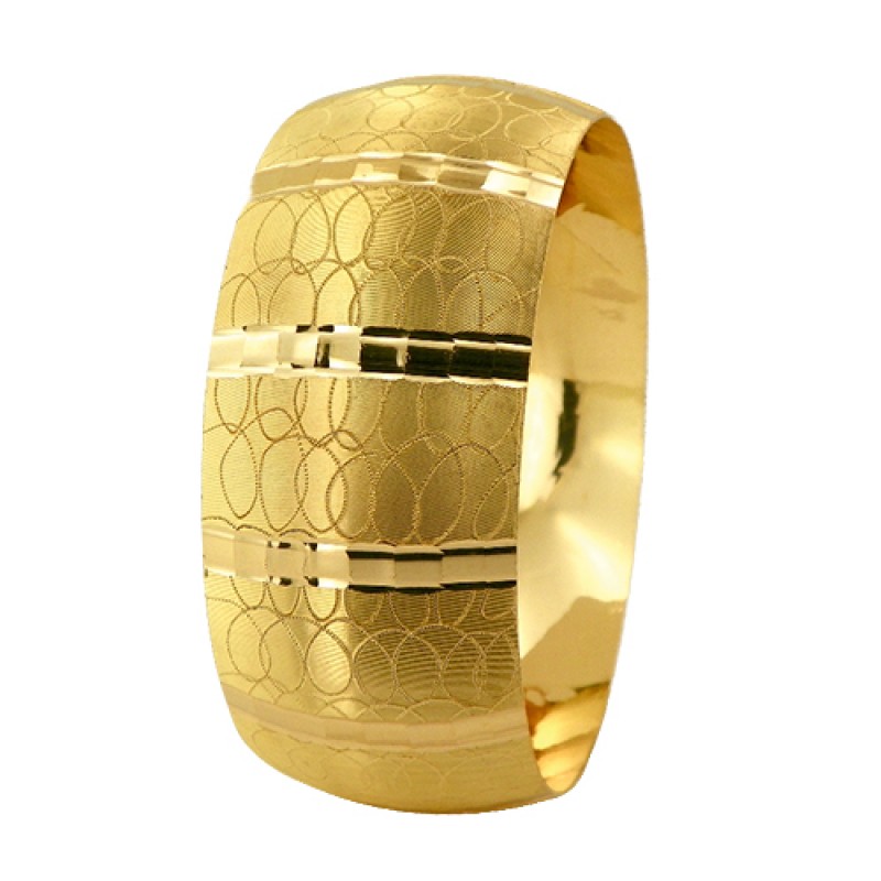 22 Ayar Şarnel 40 gr Mega Bilezik - BLK6359