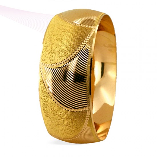 22 Ayar Şarnel 40 gr Mega Bilezik - BLK6360