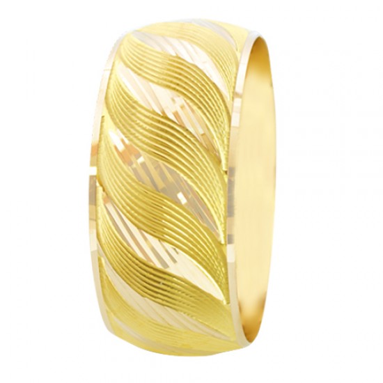 22 Ayar Şarnel 40 gr Mega Bilezik - BLK6364