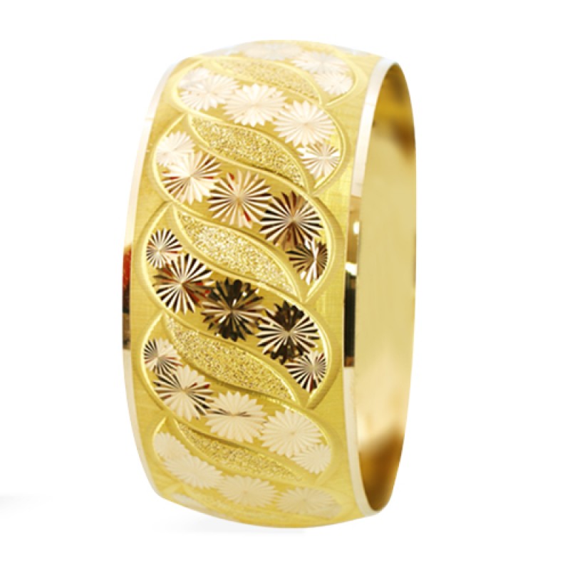 22 Ayar Şarnel 40 gr Mega Bilezik - BLK6365