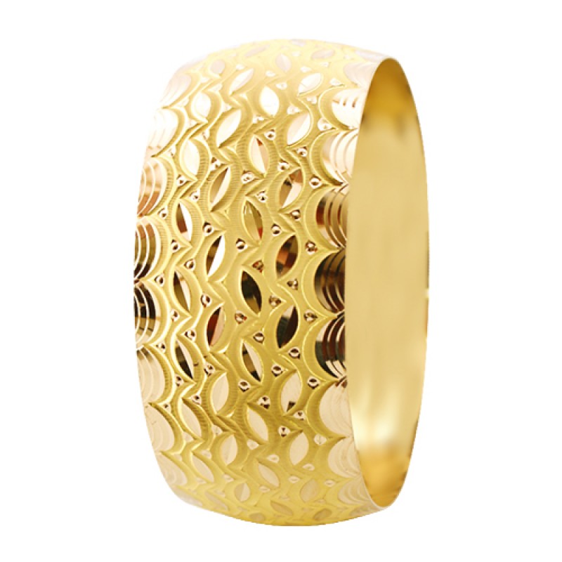 22 Ayar Şarnel 40 gr Mega Bilezik - BLK6366