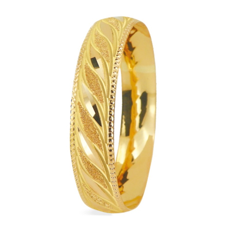 22 Ayar Şarnel 20 gr Bilezik - BLK6435