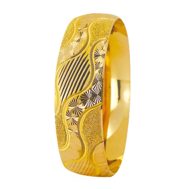 22 Ayar Şarnel 20 gr Bilezik - BLK6438