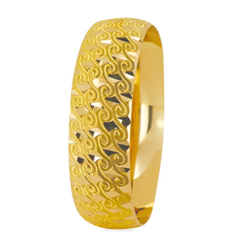 22 Ayar Şarnel 20 gr Bilezik - BLK6443