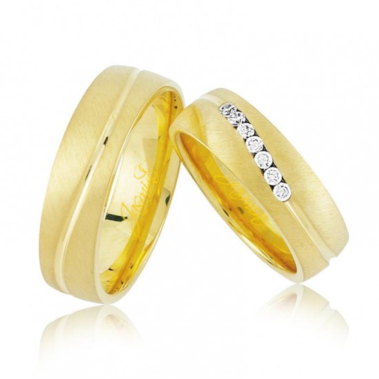 Sarı Altın Alyans 2505-3