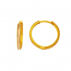 Ajda 2 cm Çaplı Halka Küpe KP050