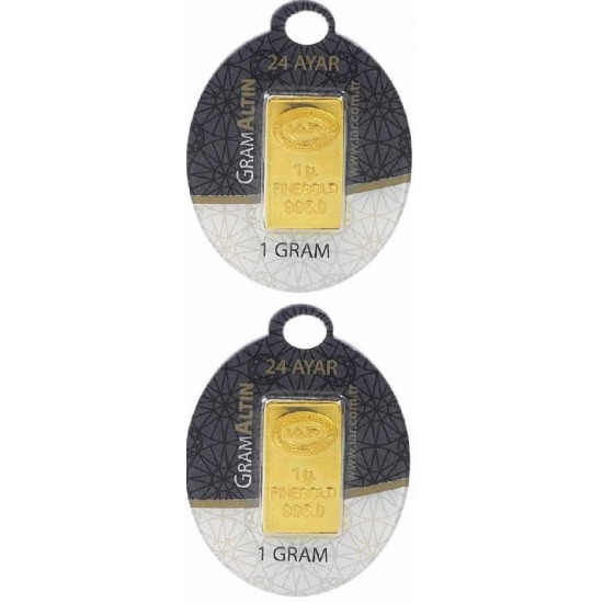 2 gr 24 Ayar İAR Külçe Altın