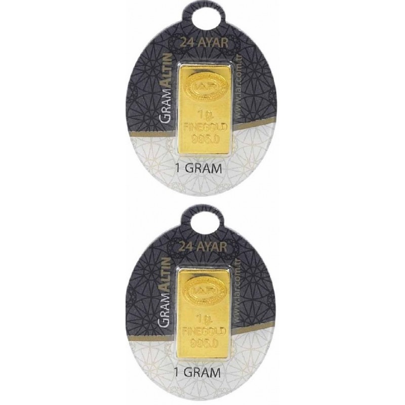 2 gr 24 Ayar İAR Külçe Altın