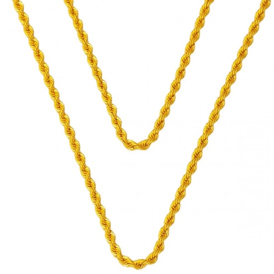 22 Ayar 200 cm Halat Zincir ZNC04 22 Ayar 200 cm Halat Zincir ZNC04