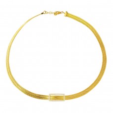 3 Sıra Taşlı Tokalı Trabzon Hasır Gerdanlık KLY2054