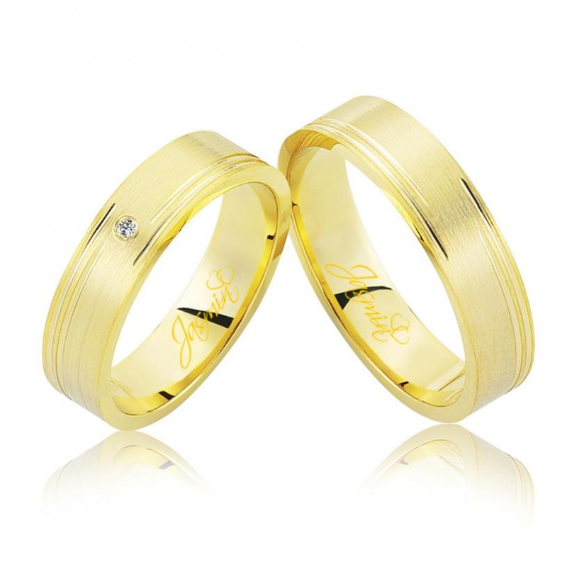 Sarı Altın Alyans 3102-2