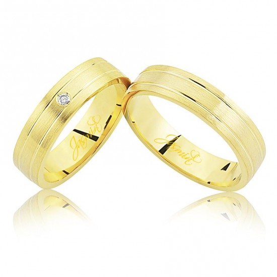 Sarı Altın Alyans 3202-2