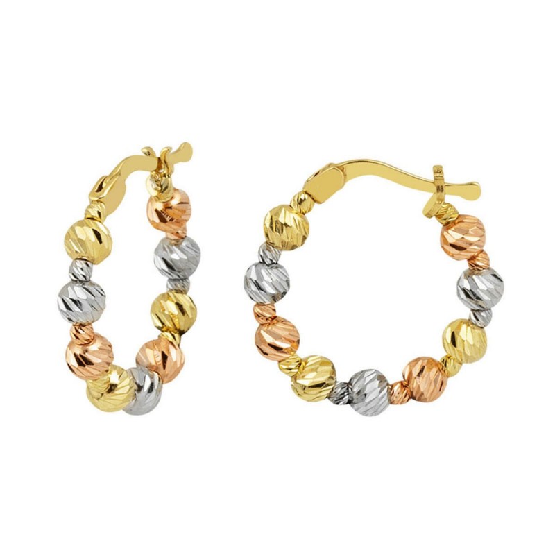 3 Renk Dorika Halka Küpe KP057 3 Renk Dorika Halka Küpe KP057