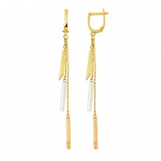 3 Renk Tasarım Sallantı Küpe KP061