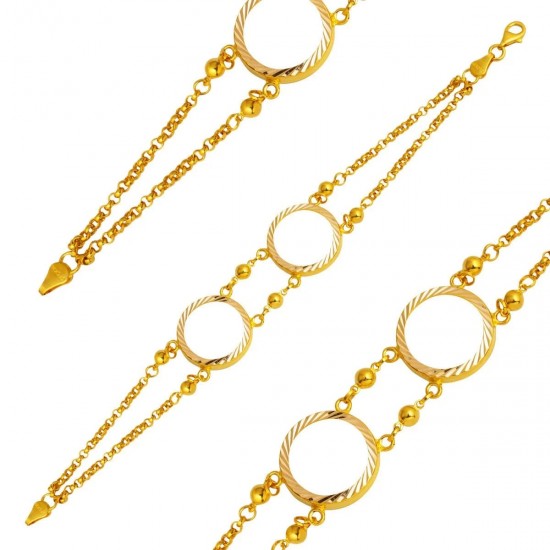 2 Çeyrekli Doç Zincir Çeyrek Bileklik BIL41 2 Çeyrekli Doç Zincir Çeyrek Bileklik BIL41