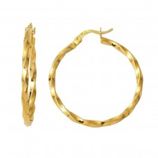 4 Cm Çaplı Büyük Burma Halka Küpe KP063