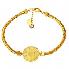 İtalyan Zincirli Çeyrek Bileklik BIL50