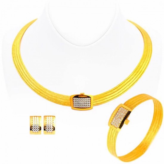 5 Sıra Taşlı Trabzon Hasır Set S14-09