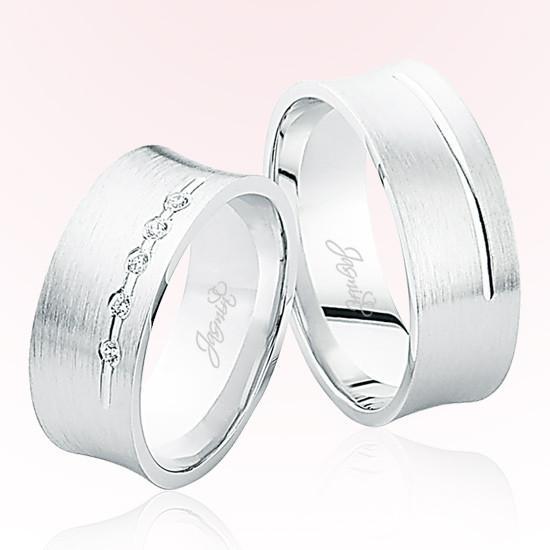 Beyaz Altın Alyans 5006