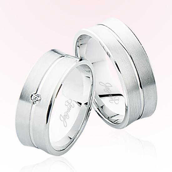 Beyaz Altın Alyans 5406