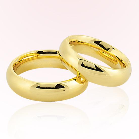 Sarı Bombeli Altın Alyans 5808 Sarı Bombeli Altın Alyans 5808