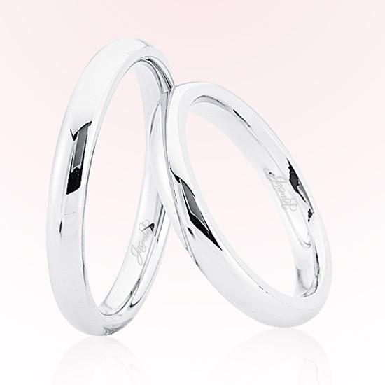 Beyaz Bombeli Altın Alyans 5902