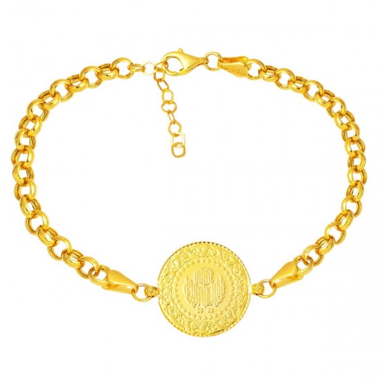 Halka Zincirli Çeyrek Bileklik BIL54