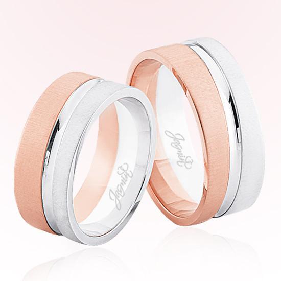 Rose Beyaz Altın Alyans 6101 Rose Beyaz Altın Alyans 6101