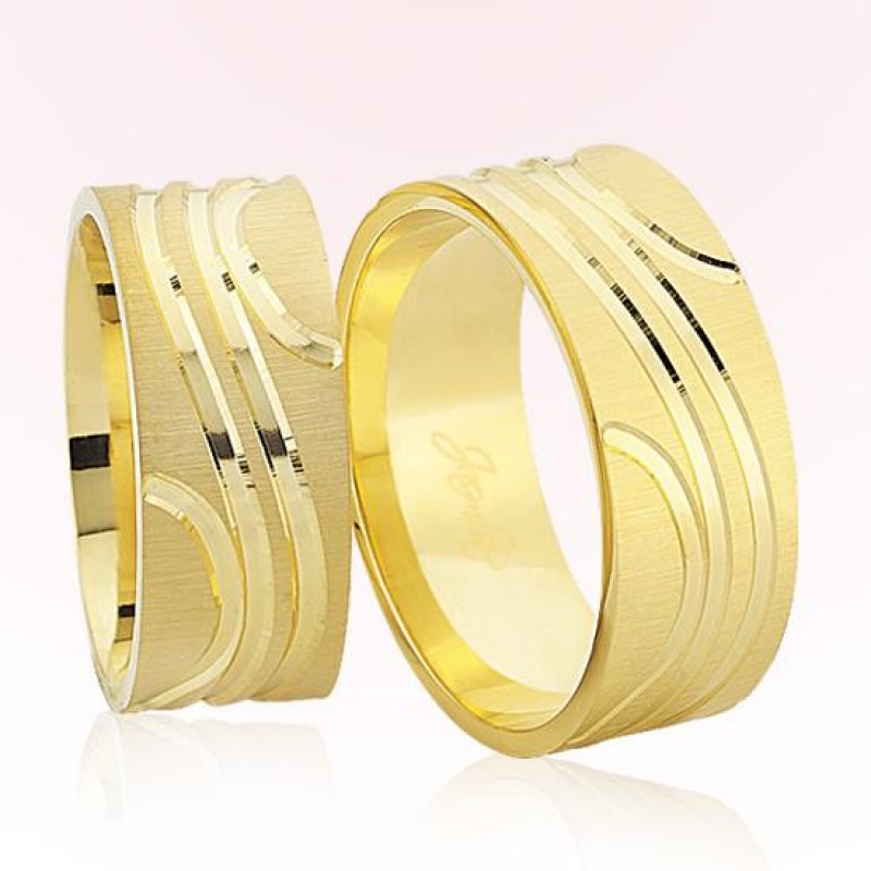 Sarı Altın Alyans 7205