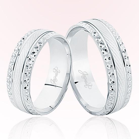 Beyaz Altın Alyans 7304