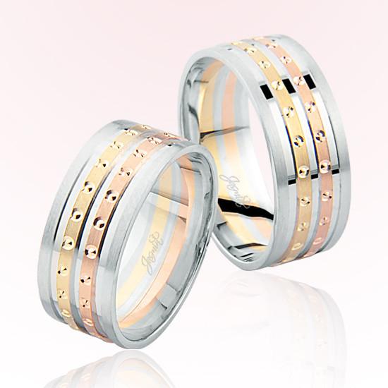 Rose Beyaz Altın Alyans 7405 Rose Beyaz Altın Alyans 7405