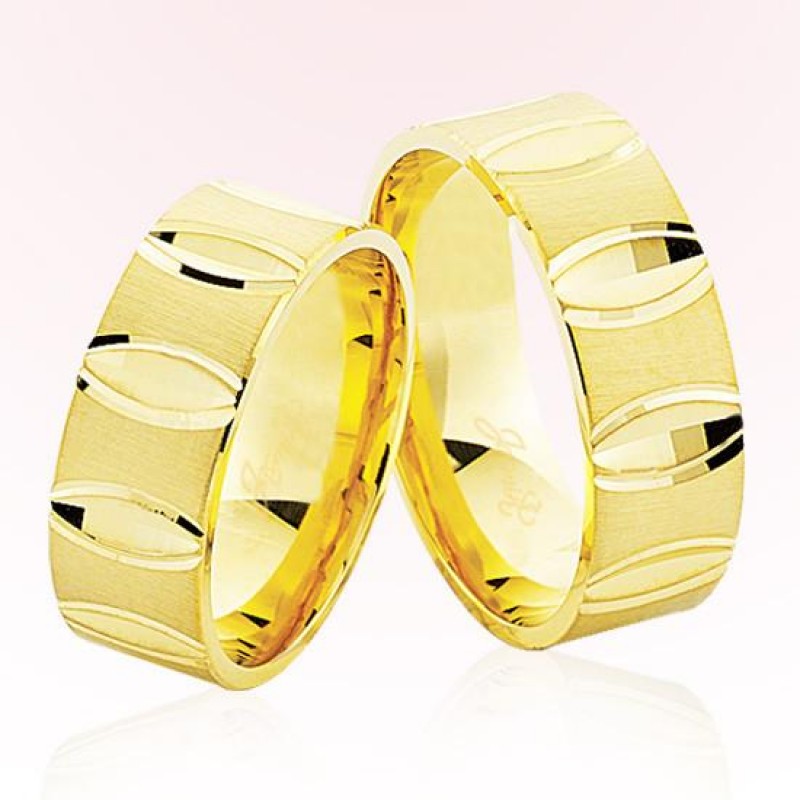 Sarı Altın Alyans 7508