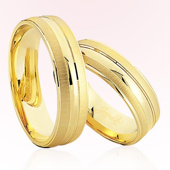 Sarı Altın Alyans 7607