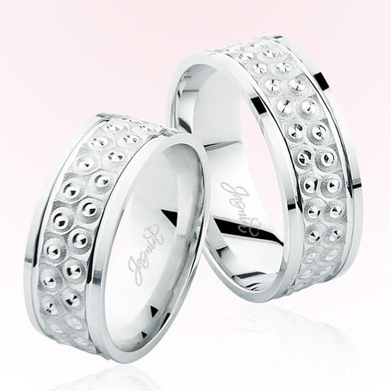 Beyaz Altın Alyans 7701 Beyaz Altın Alyans 7701