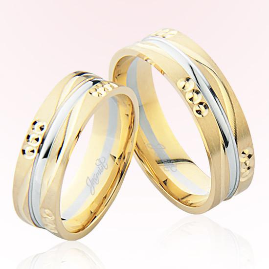 Sarı Beyaz Altın Alyans 7902