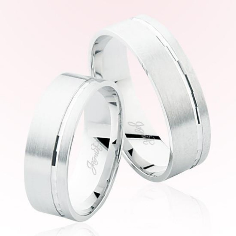 Beyaz Altın Alyans 7905