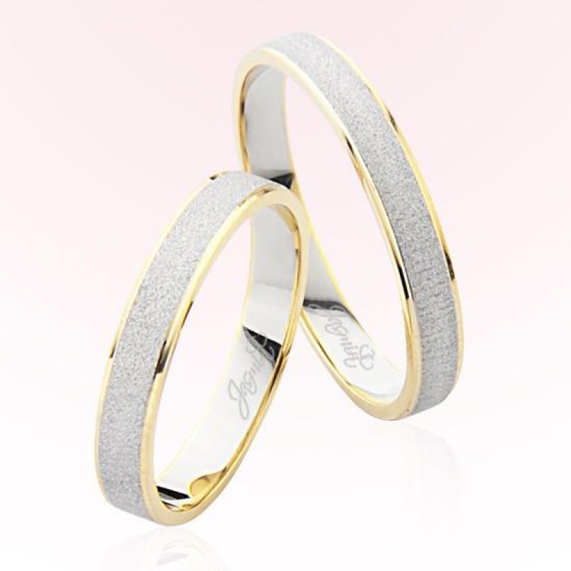 Sarı Beyaz Altın Alyans 7909