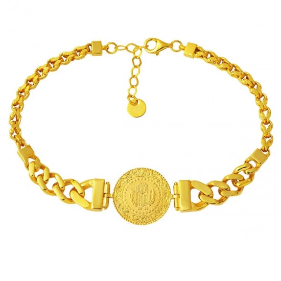 Çift Zincirli Çeyrek Bileklik BIL67