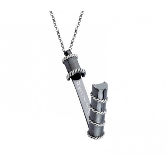 İsimli Erkek Gümüş Kolye GMS1778