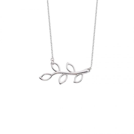 Zeytin Dalı Gümüş Kolye GMS1332 Zeytin Dalı Gümüş Kolye GMS1332