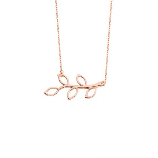 Zeytin Dalı Gümüş Kolye GMS1330 Zeytin Dalı Gümüş Kolye GMS1330