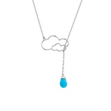 Drop İnci Bulut Gümüş Kolye GMS1355