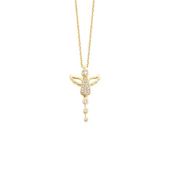 Uçan Melek Gümüş Kolye GMS1601 Uçan Melek Gümüş Kolye GMS1601