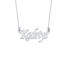 İsimli Gümüş Kolye GMS1276