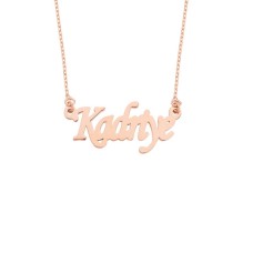 İsimli Gümüş Kolye GMS1277