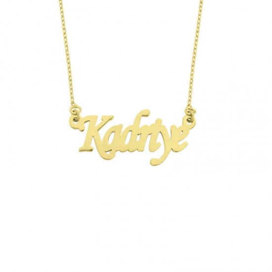 İsimli Gümüş Kolye GMS1278