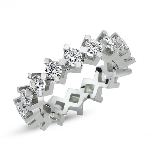 1.60 Karat F Renk Pırlanta Yüzük PT13