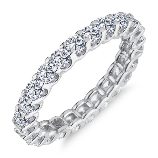 2.11 Karat D Renk Tamtur Pırlanta Yüzük PT15