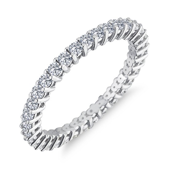 0.63 Karat F Renk Tamtur Pırlanta Yüzük PT19 0.63 Karat F Renk Tamtur Pırlanta Yüzük PT19