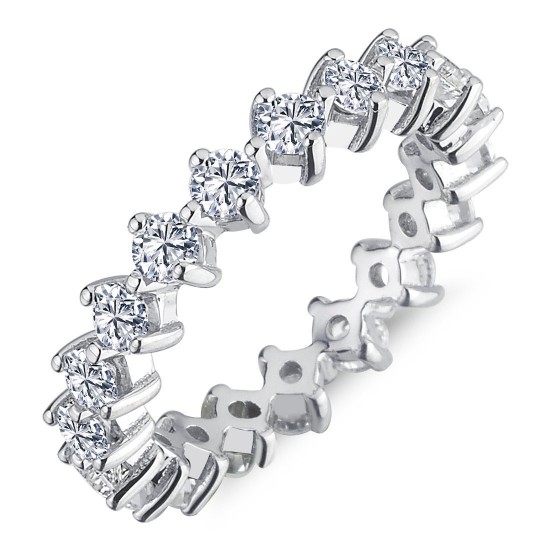 1.13 Karat E Renk Tamtur Pırlanta Yüzük PT7